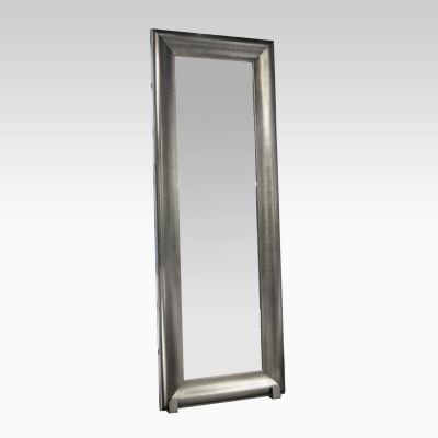 Image of Silver Frame Floor Mirror